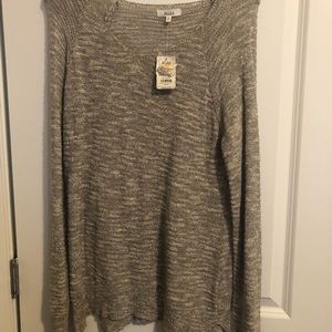 NWT Extra Large Gray Mudd Sweater